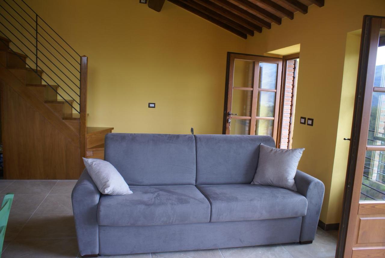 Tramonto Casa Barga Toscana Ristrutturata 2021 Экстерьер фото