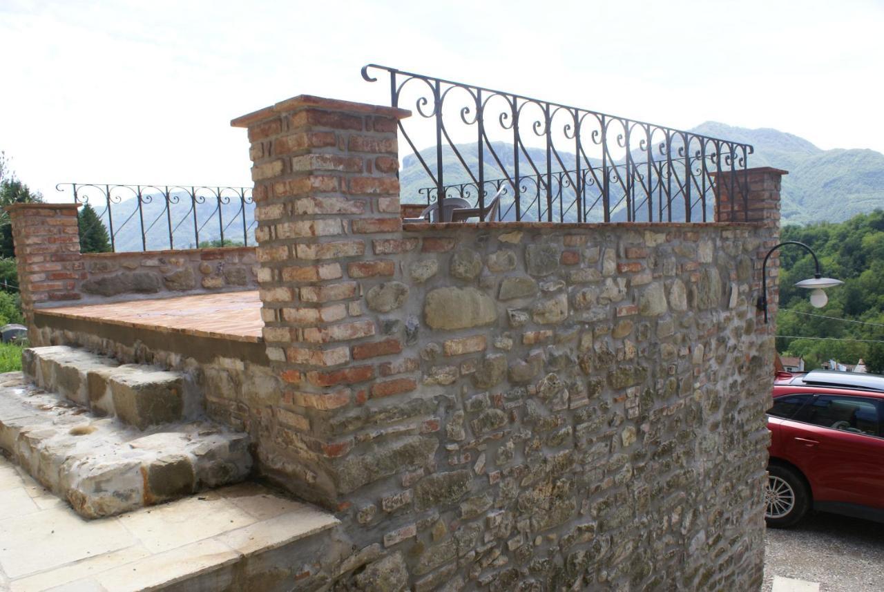 Tramonto Casa Barga Toscana Ristrutturata 2021 Экстерьер фото