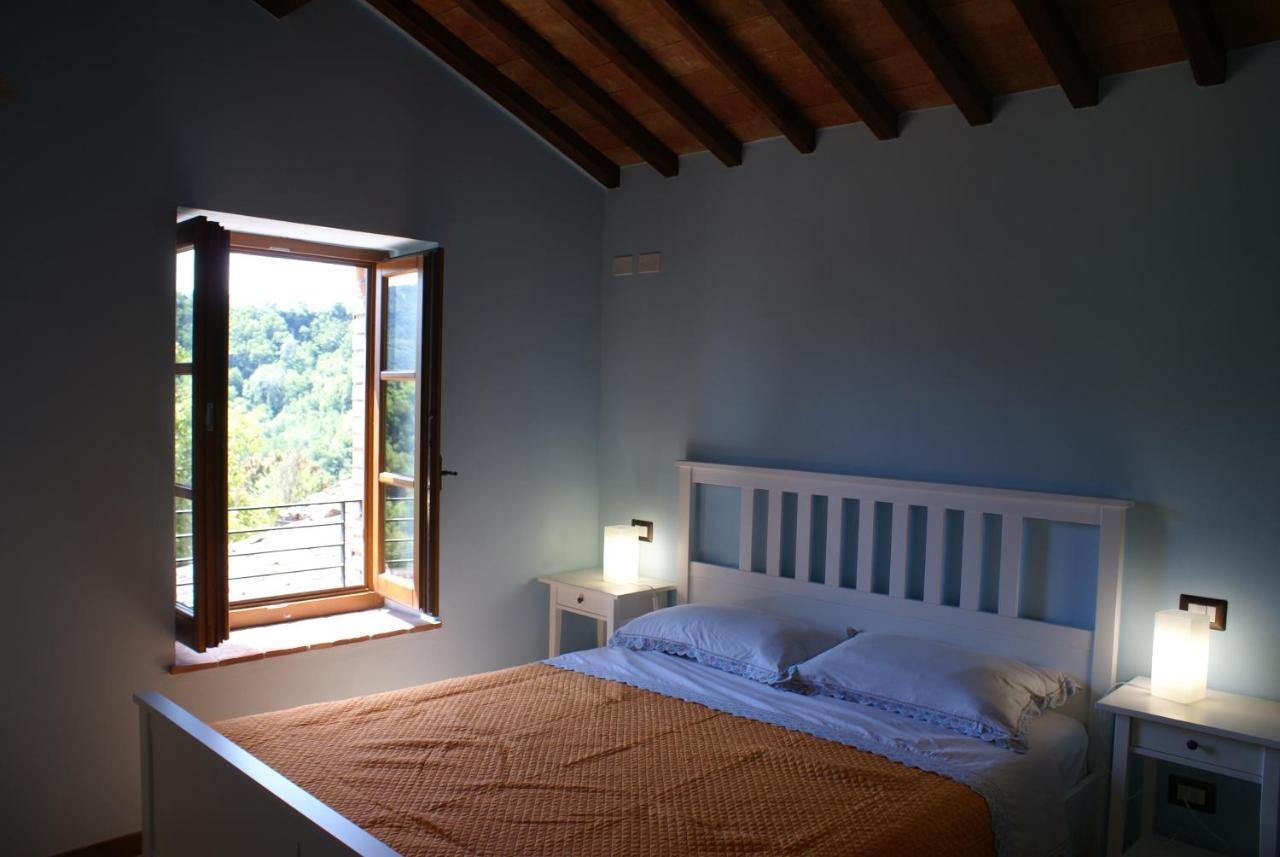 Tramonto Casa Barga Toscana Ristrutturata 2021 Экстерьер фото