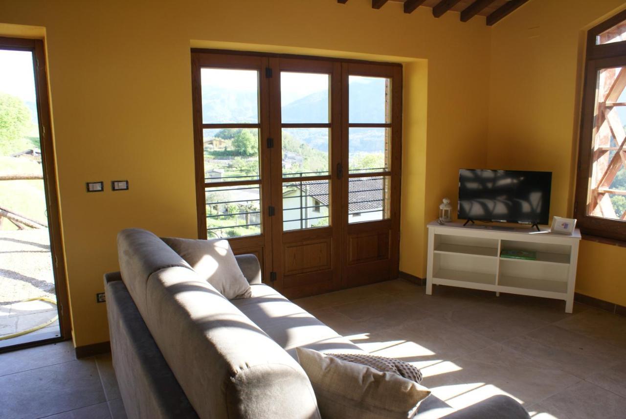 Tramonto Casa Barga Toscana Ristrutturata 2021 Экстерьер фото